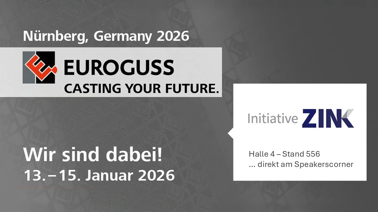 Die Initiative ZINK auf der EUROGUSS